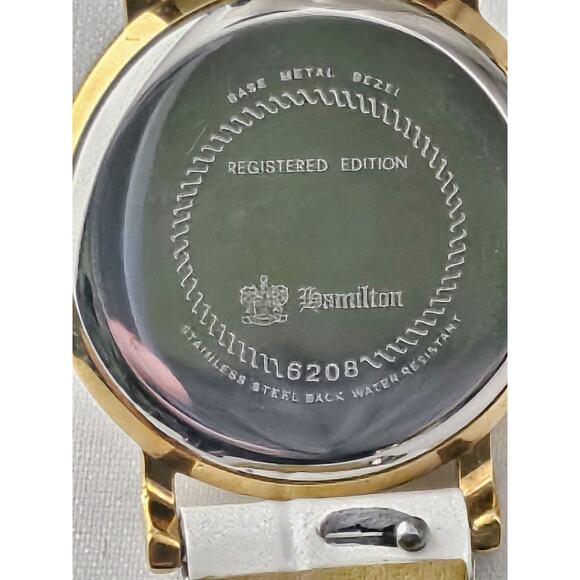 NOS Hamilton Registered 6208 Swiss GP 11J Small Seconds Ladies Watch Mint Runs - Picture 12 of 15